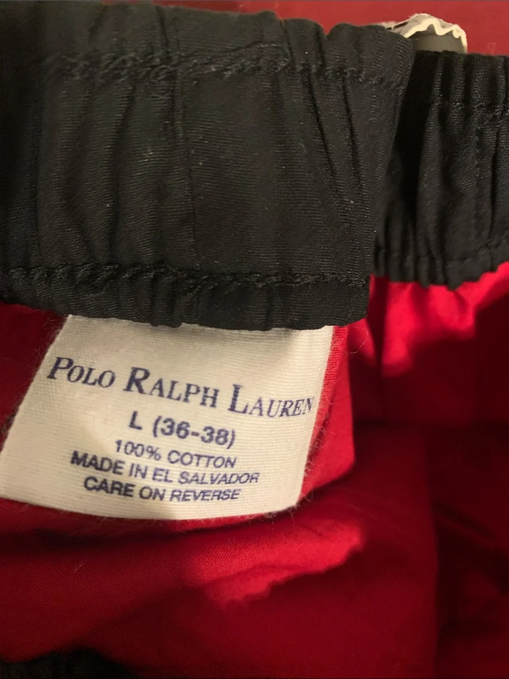Ralph Lauren bold red